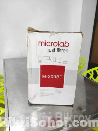 Microlab Bluetooth M 200BT speaker বিক্রয় করা হবে ‌